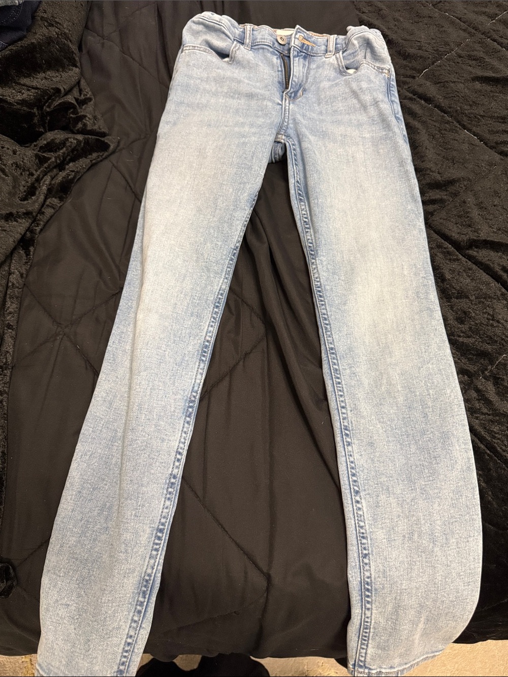 abercrombie kids Light Wash Skinny Jeans